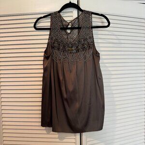 Brown Catherine Malandrino Top Size 10